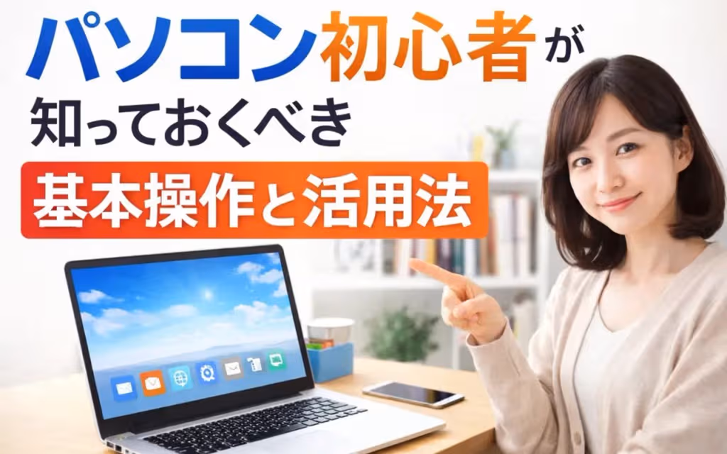 パソコン初心者必見!最初に知っておきたい基本操作ガイド
